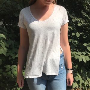 L.A. Hearts short sleeve hi-low tee